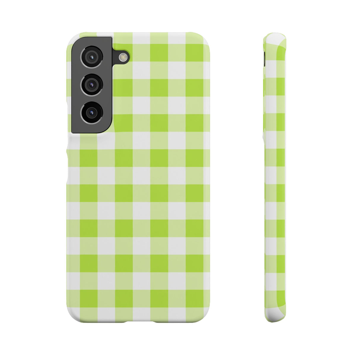 ZÖLD KOCKÁS SAMSUNG IPHONE TOK