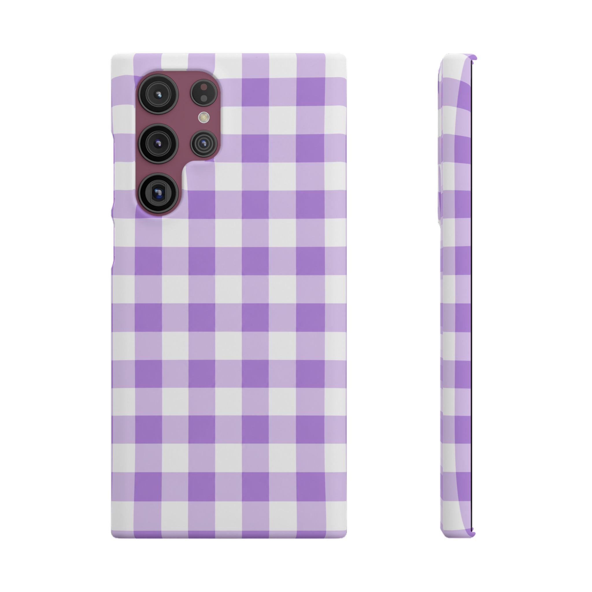 LILA KOCKÁS SAMSUNG IPHONE TOK