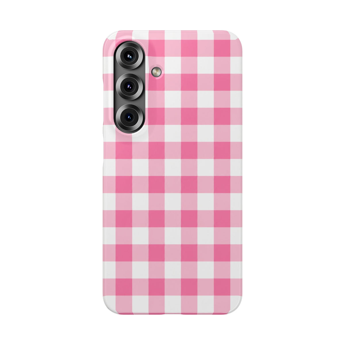 RÓZSASZIN KOCKÁS SAMSUNG IPHONE TOK