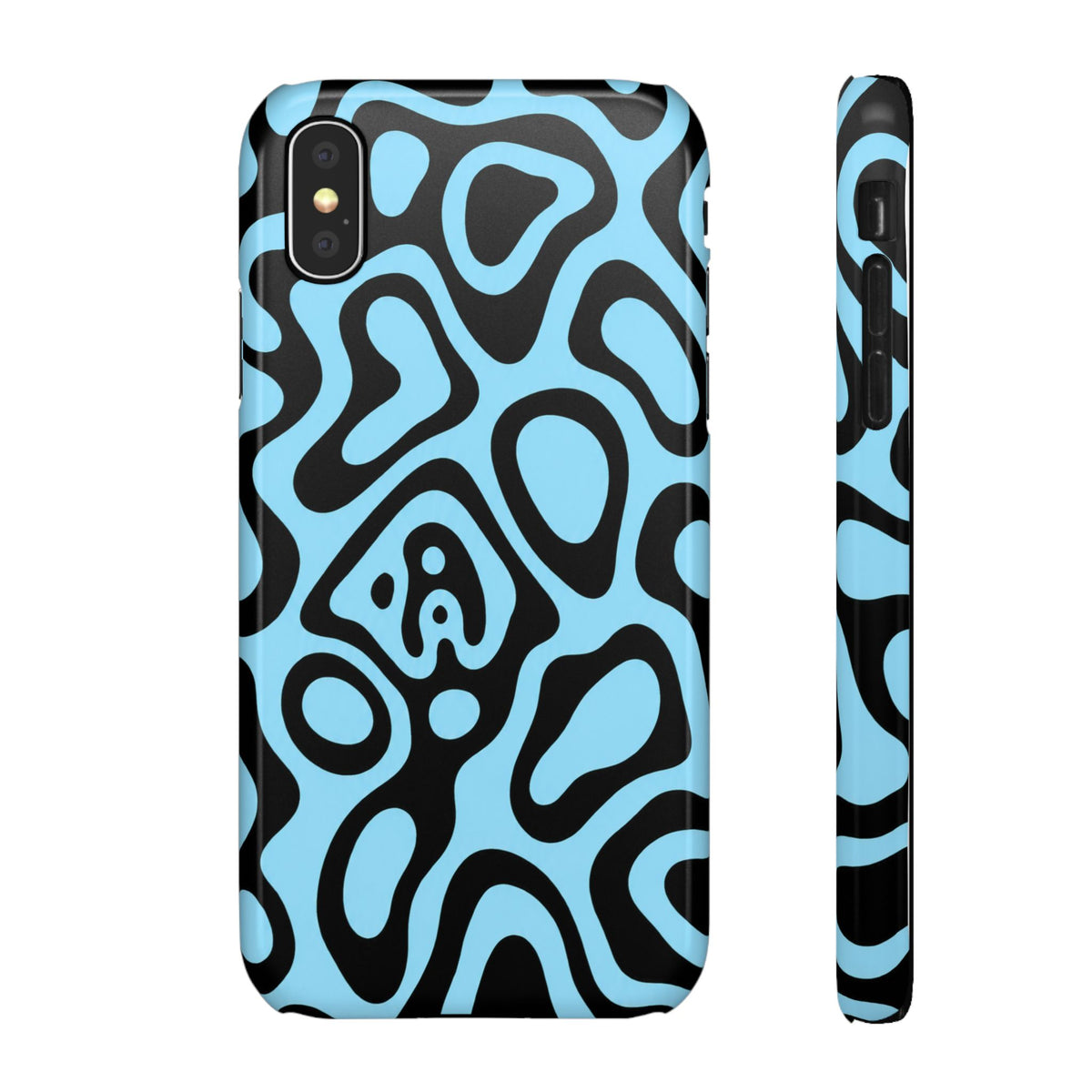 KÉK MINTÁS SAMSUNG IPHONE TOK