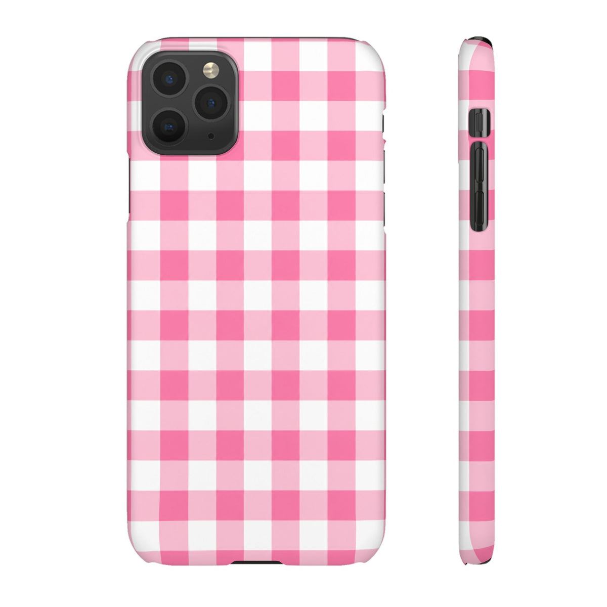 RÓZSASZIN KOCKÁS SAMSUNG IPHONE TOK