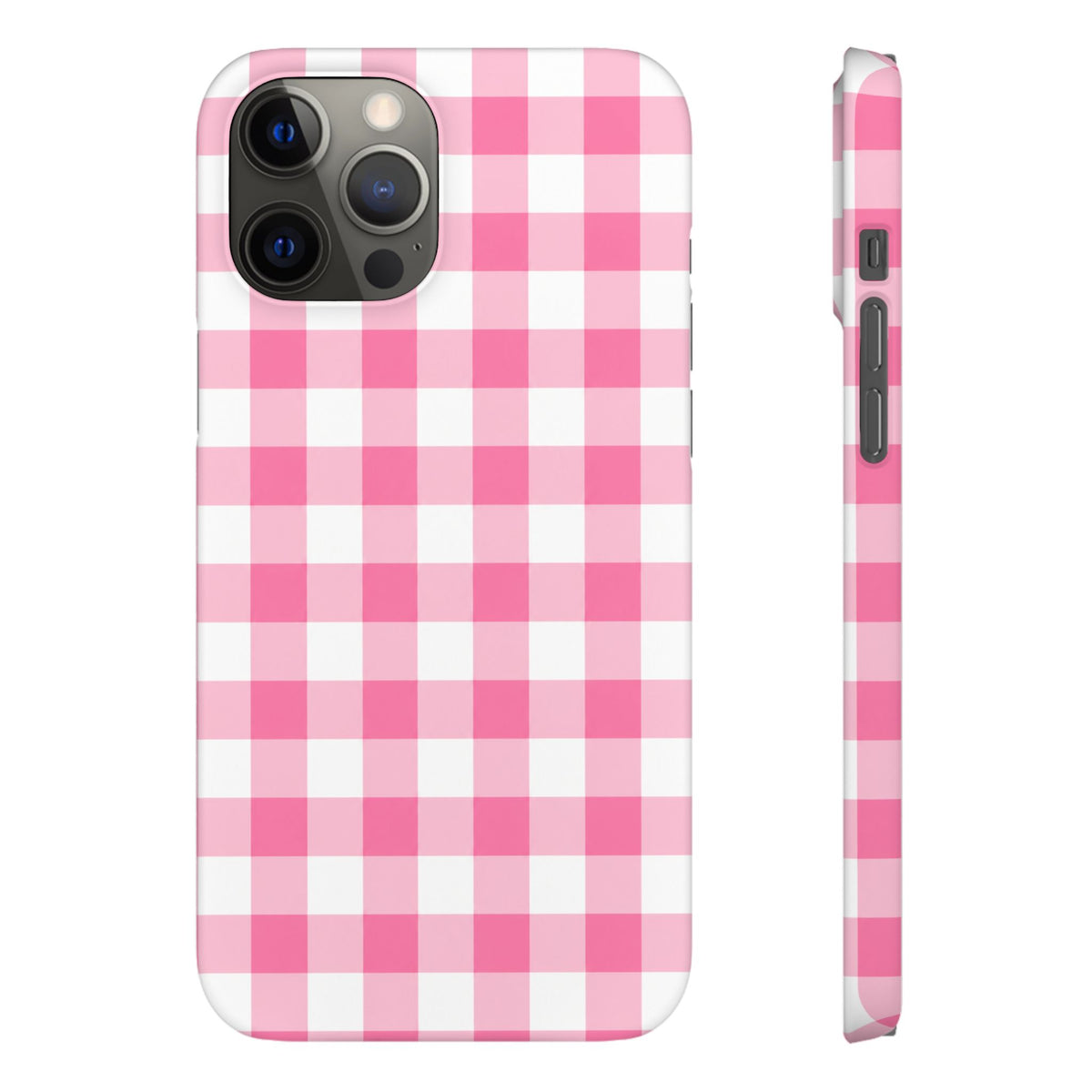 RÓZSASZIN KOCKÁS SAMSUNG IPHONE TOK