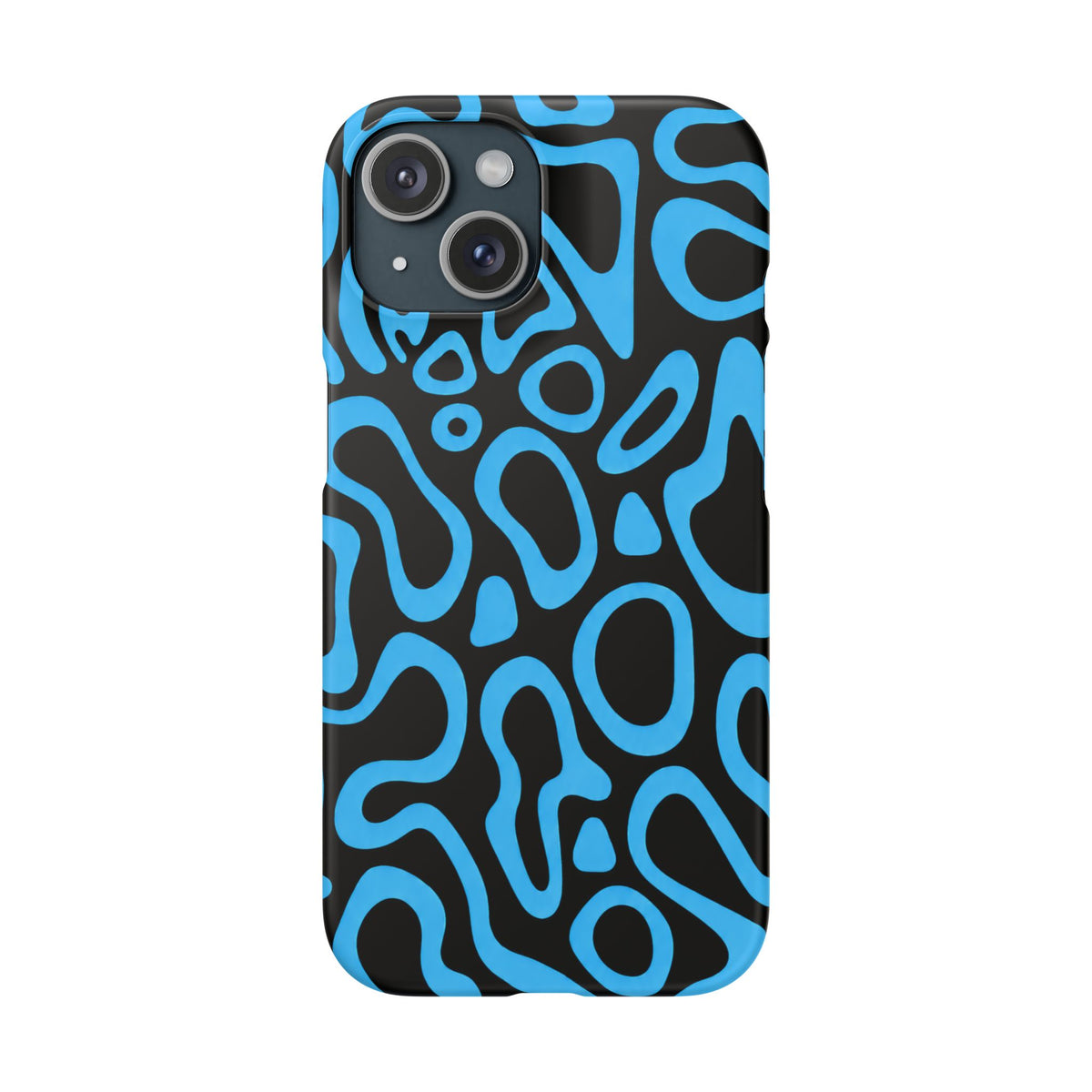 KÉK MINTÁS SAMSUNG IPHONE TOK