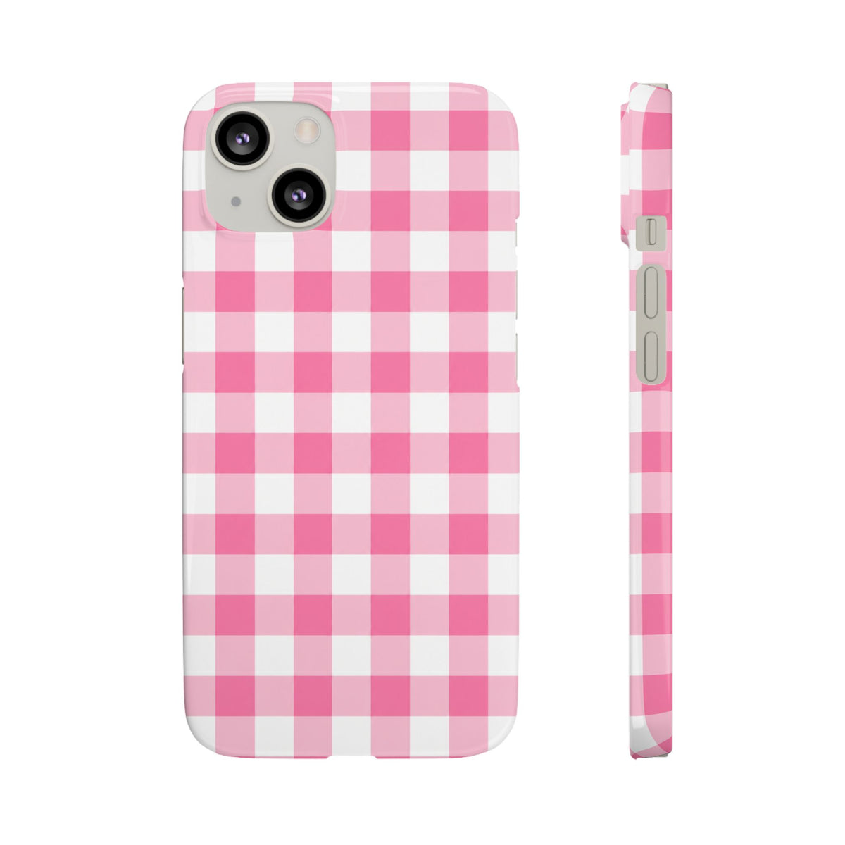 RÓZSASZIN KOCKÁS SAMSUNG IPHONE TOK