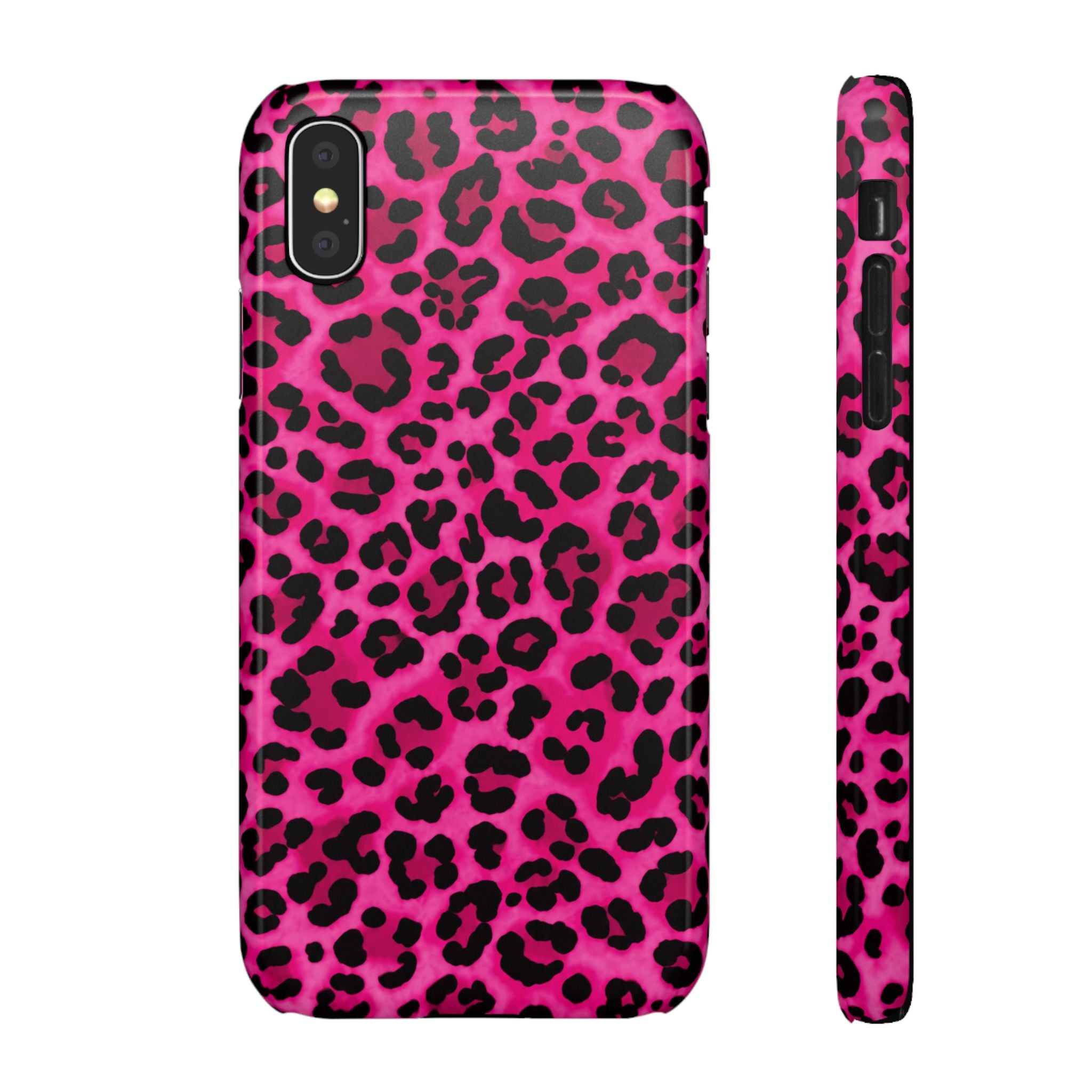 RÓZSASZIN LEOPÁRD SAMSUNG IPHONE TOK