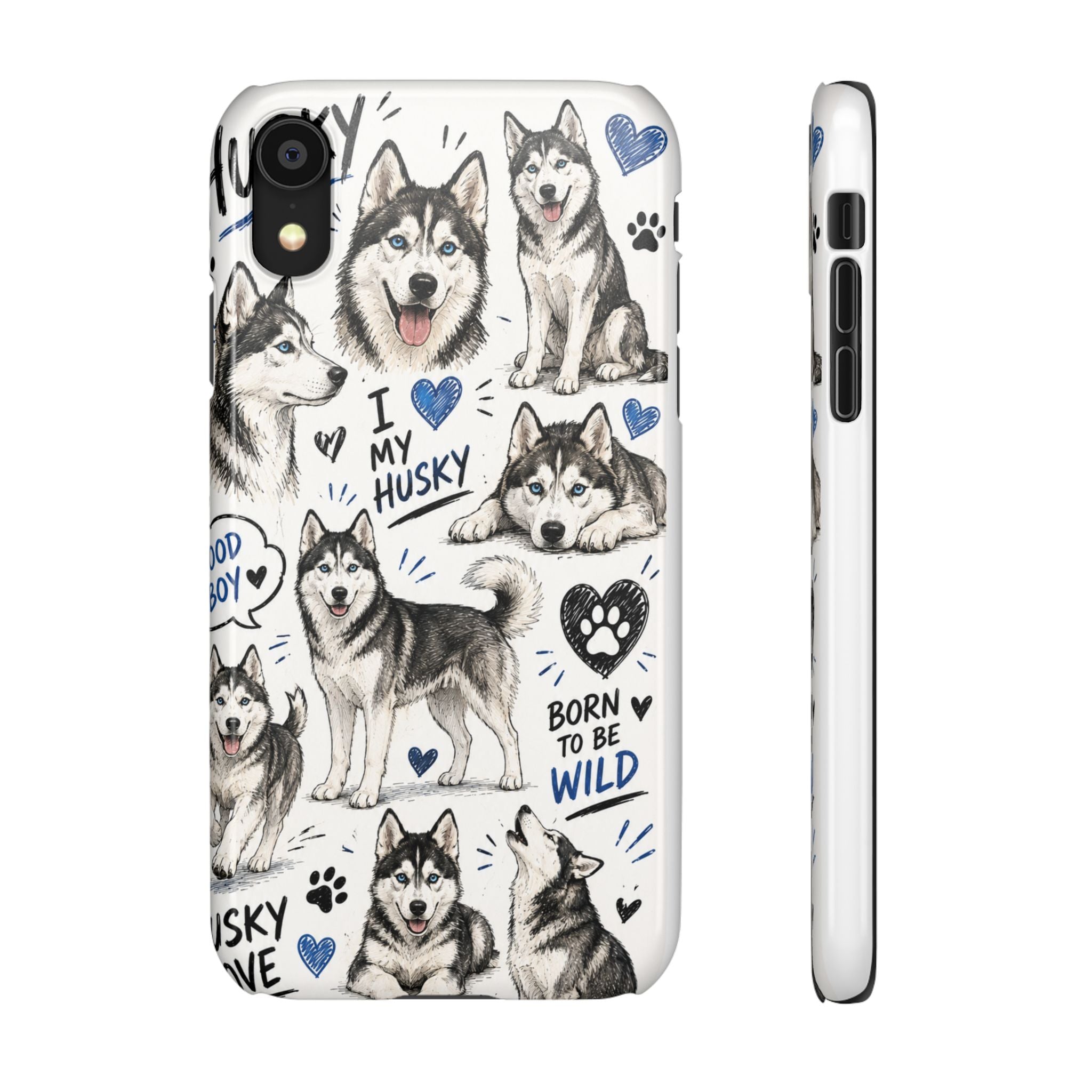 HUSKY MINTÁS IPHONE TOK.