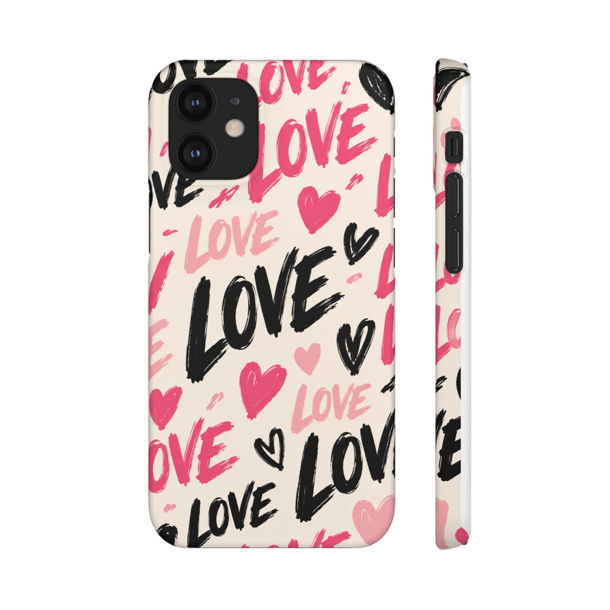 LOVE MINTÁS IPHONE TOK