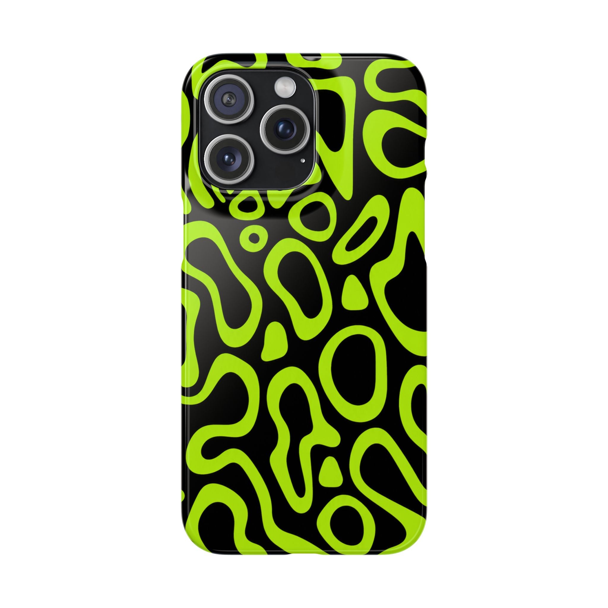 ZÖLD MINTÁS SAMSUNG IPHONE TOK