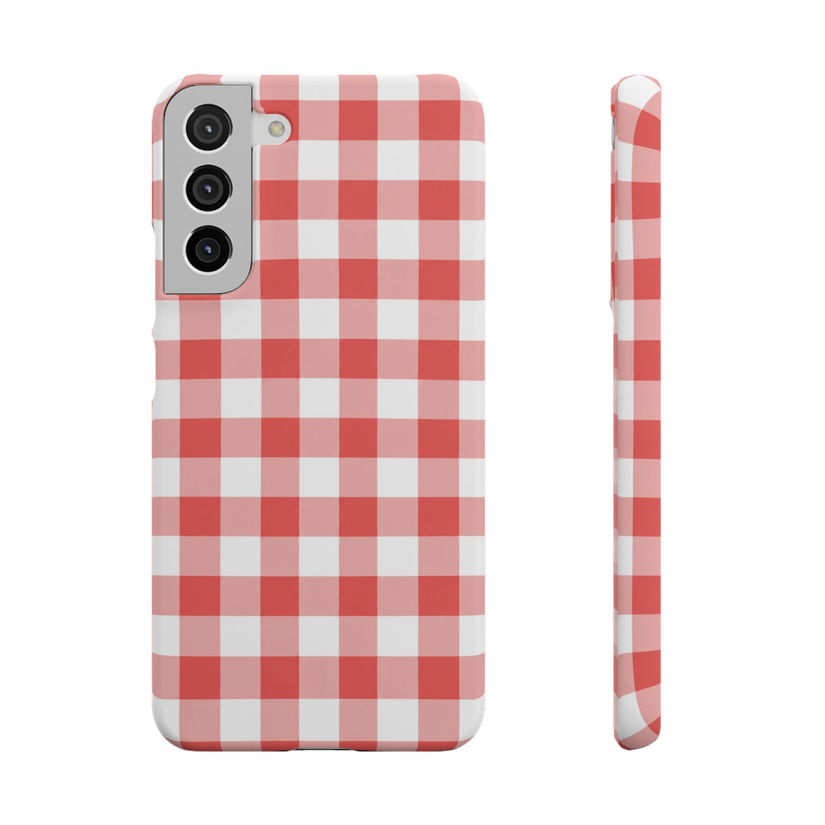 PIROS KOCKÁS SAMSUNG IPHONE TOK