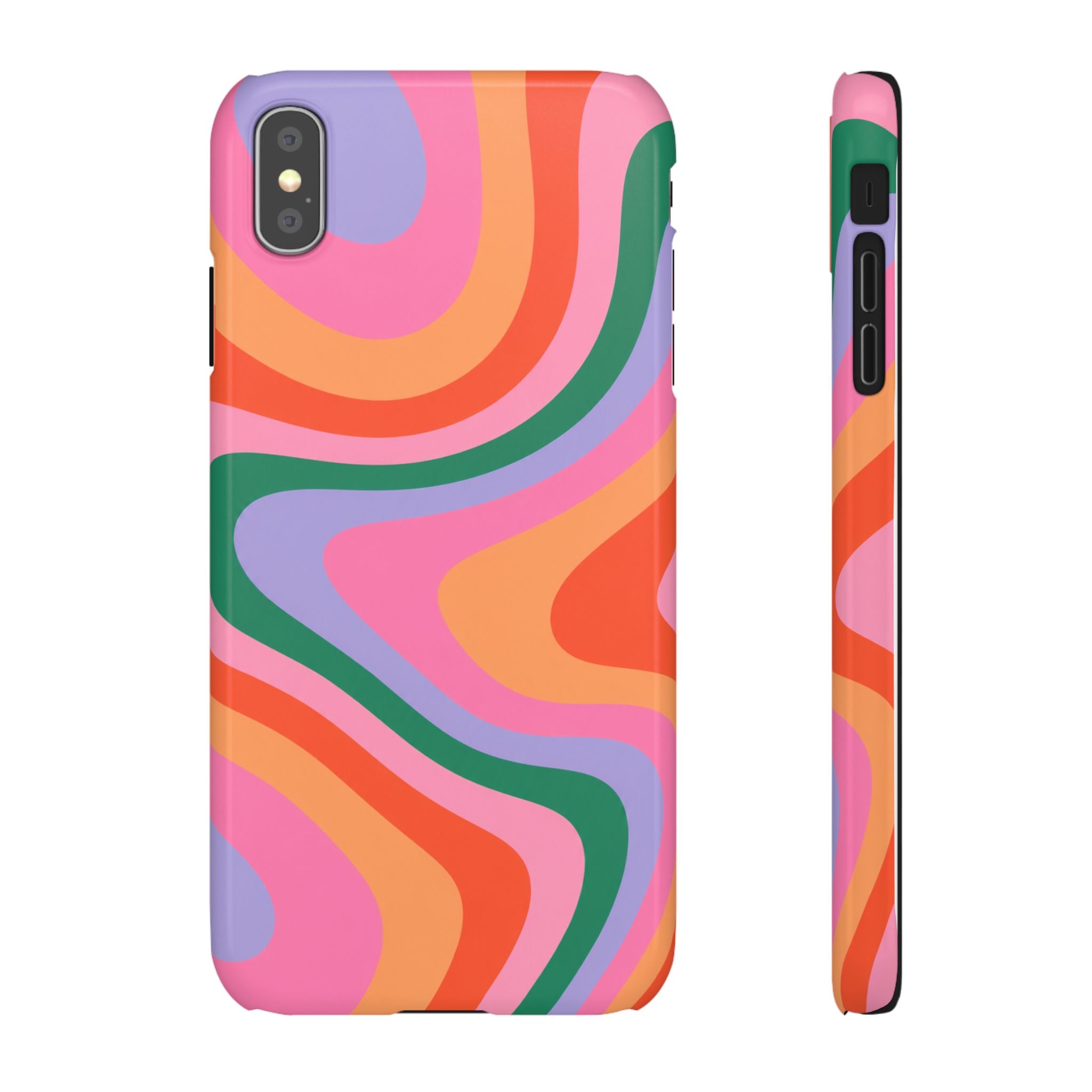 RETRO ABSTRAKT SAMSUNG IPHONE TOK