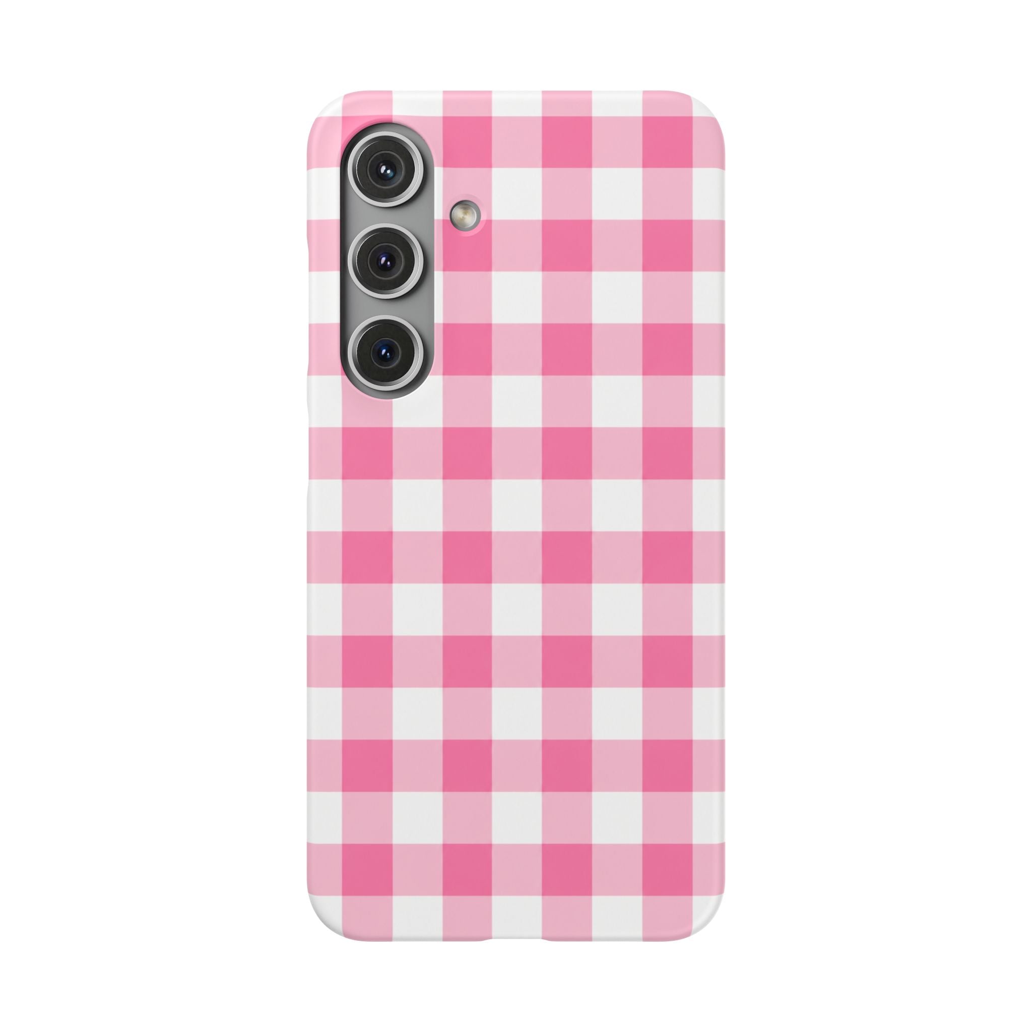 RÓZSASZIN KOCKÁS SAMSUNG IPHONE TOK