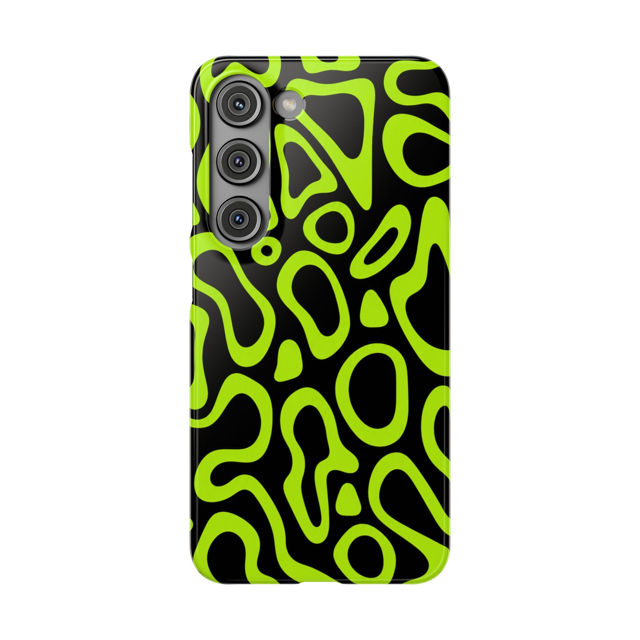 ZÖLD MINTÁS SAMSUNG IPHONE TOK