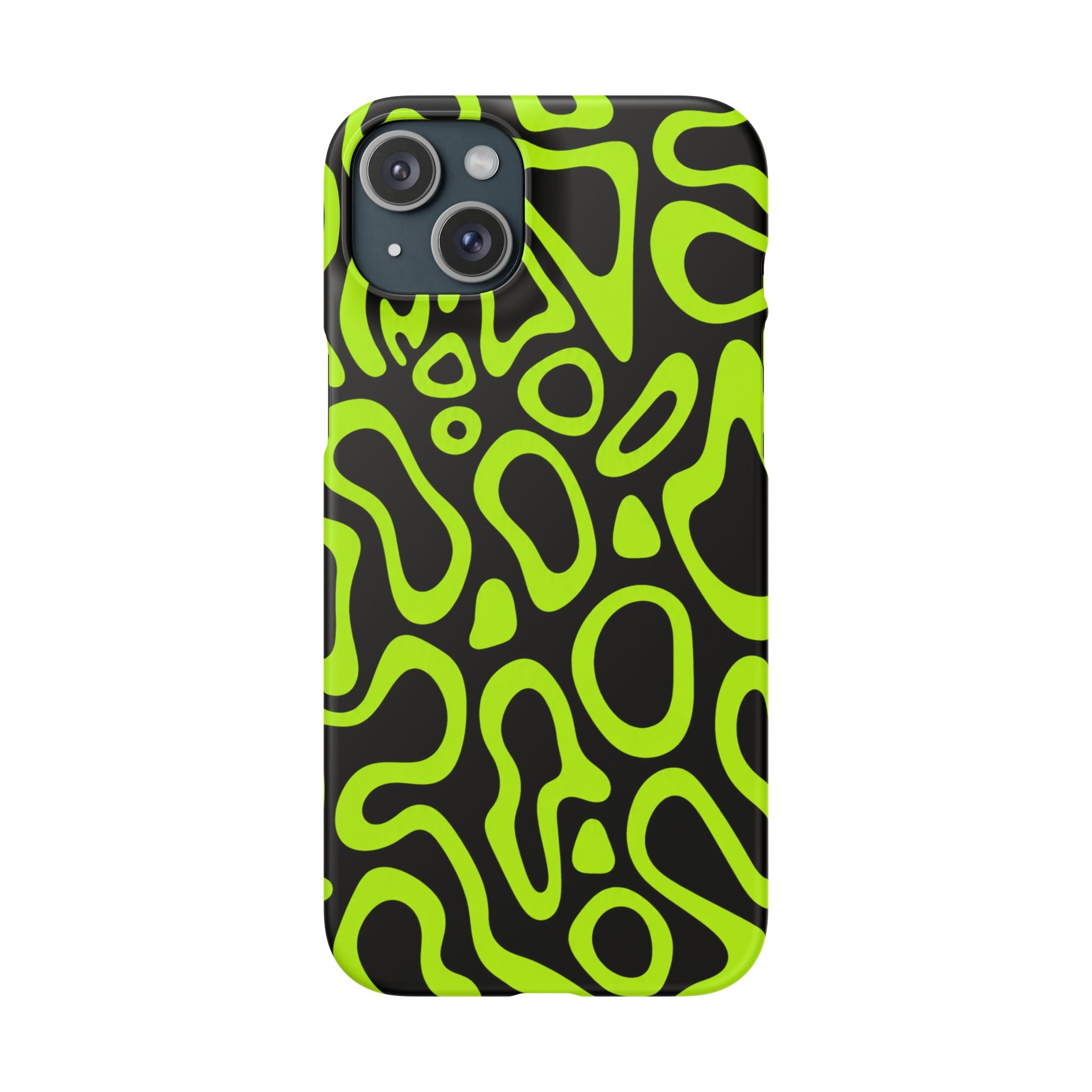 ZÖLD MINTÁS SAMSUNG IPHONE TOK