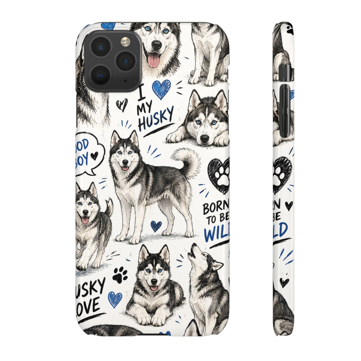 HUSKY MINTÁS IPHONE TOK.