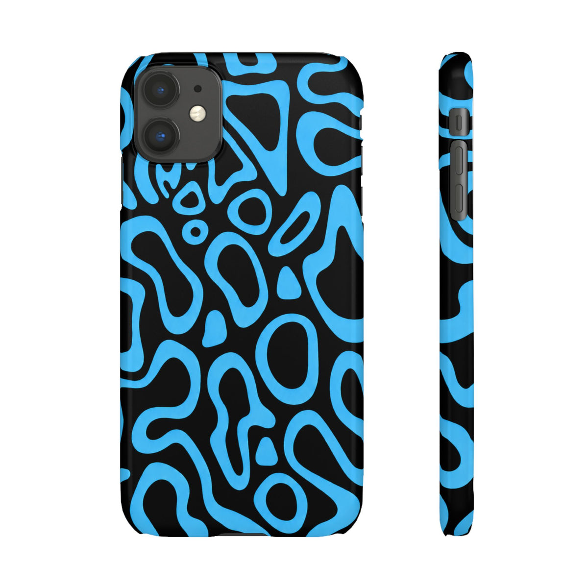 KÉK MINTÁS SAMSUNG IPHONE TOK