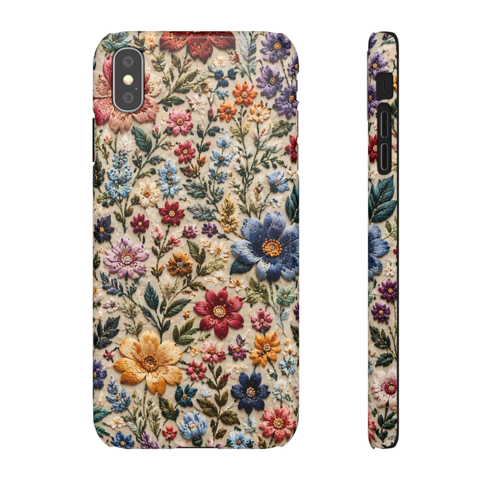 HIMZETT VIRÁGOS IPHONE TOK