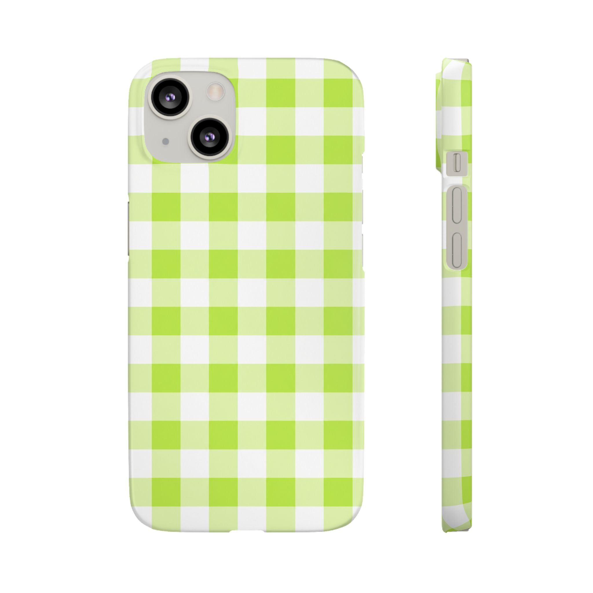 ZÖLD KOCKÁS SAMSUNG IPHONE TOK