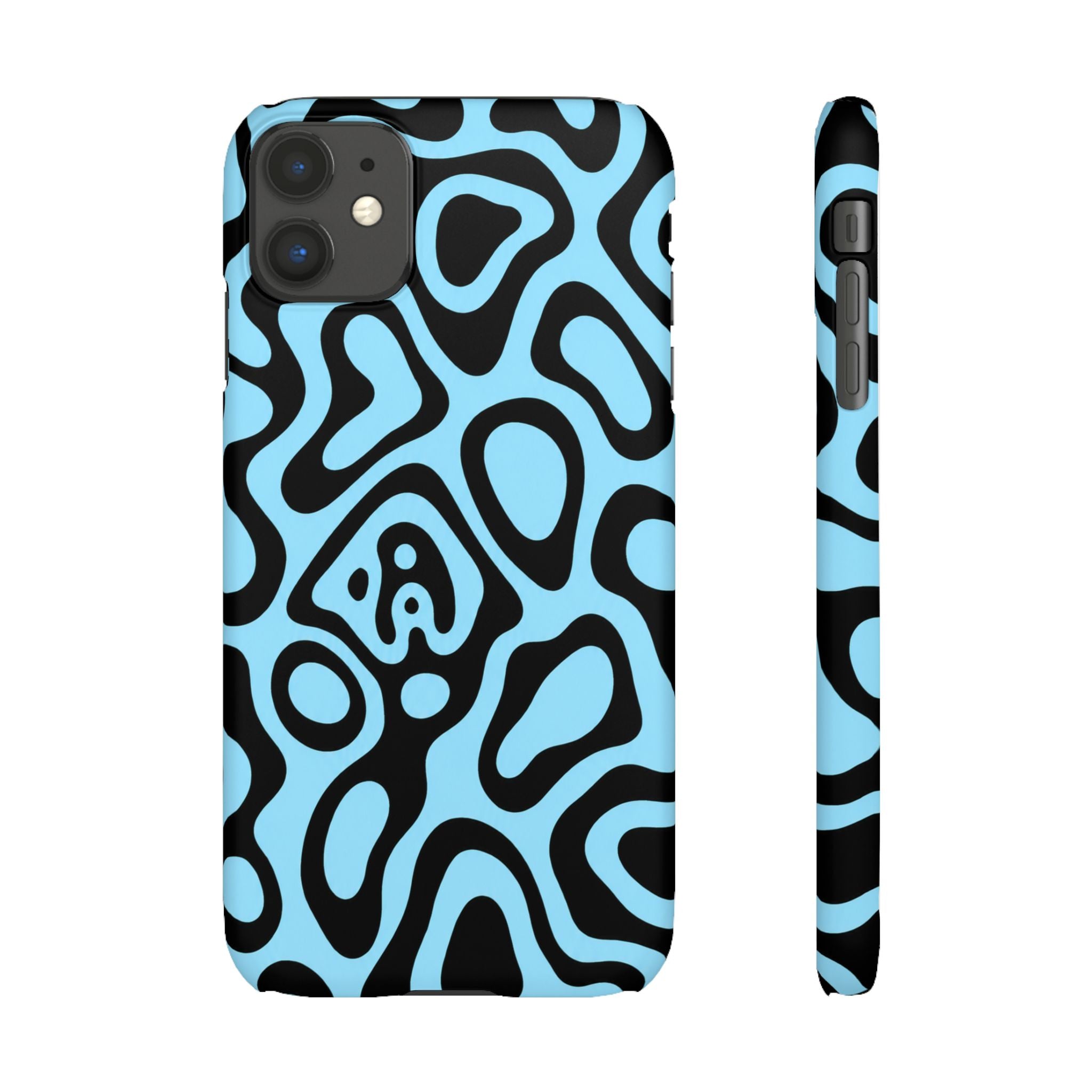 KÉK MINTÁS SAMSUNG IPHONE TOK