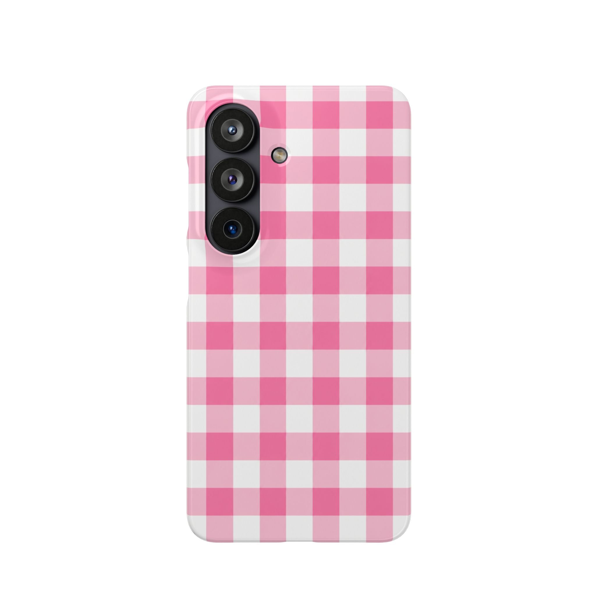 RÓZSASZIN KOCKÁS SAMSUNG IPHONE TOK