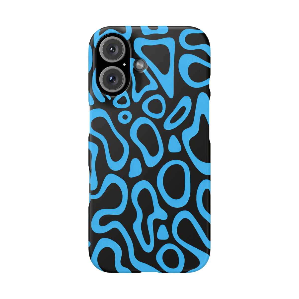KÉK MINTÁS SAMSUNG IPHONE TOK