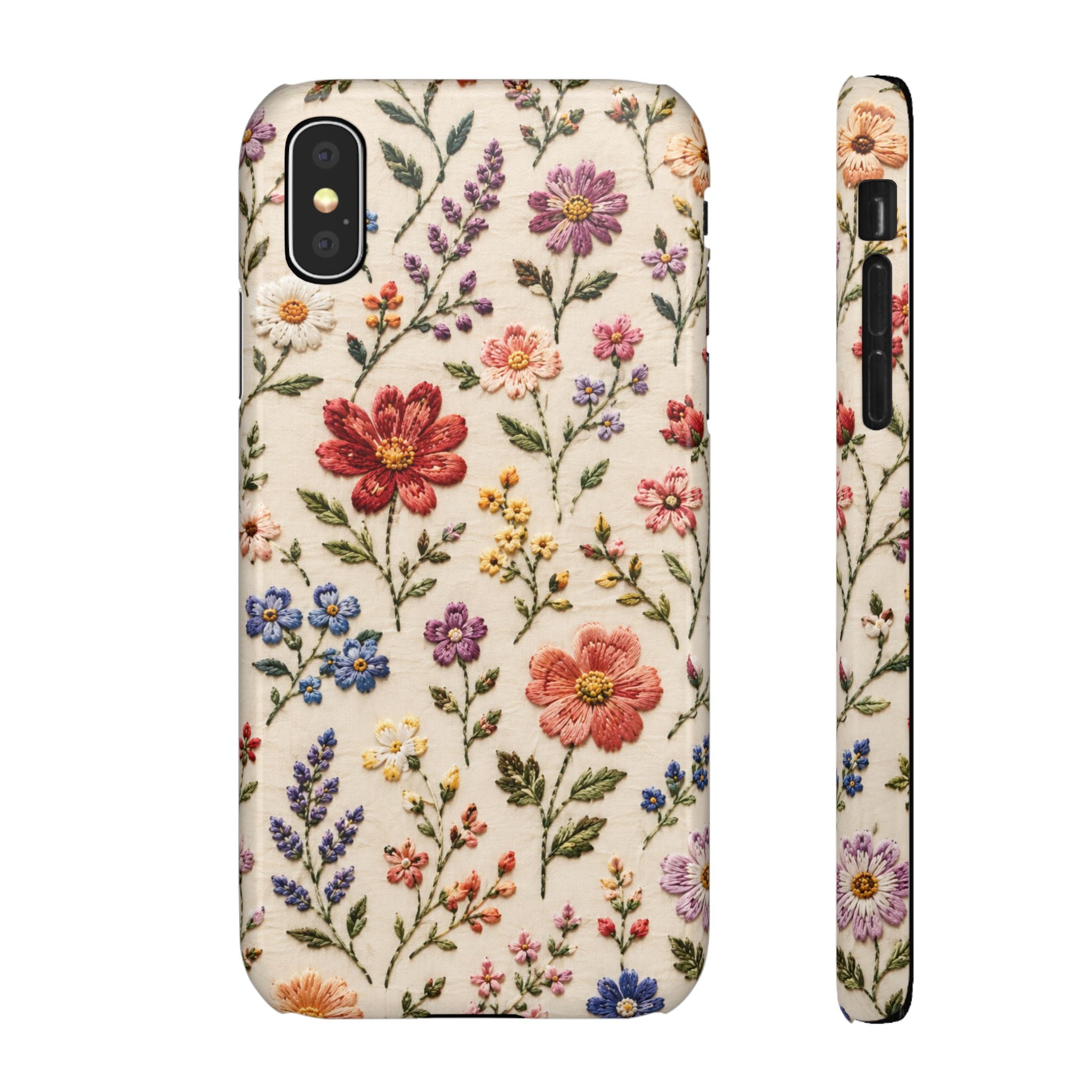 HIMZETT VIRÁGOS IPHONE TOK