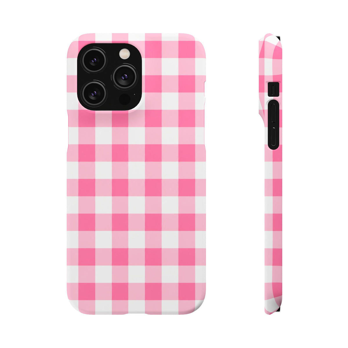 RÓZSASZIN KOCKÁS SAMSUNG IPHONE TOK