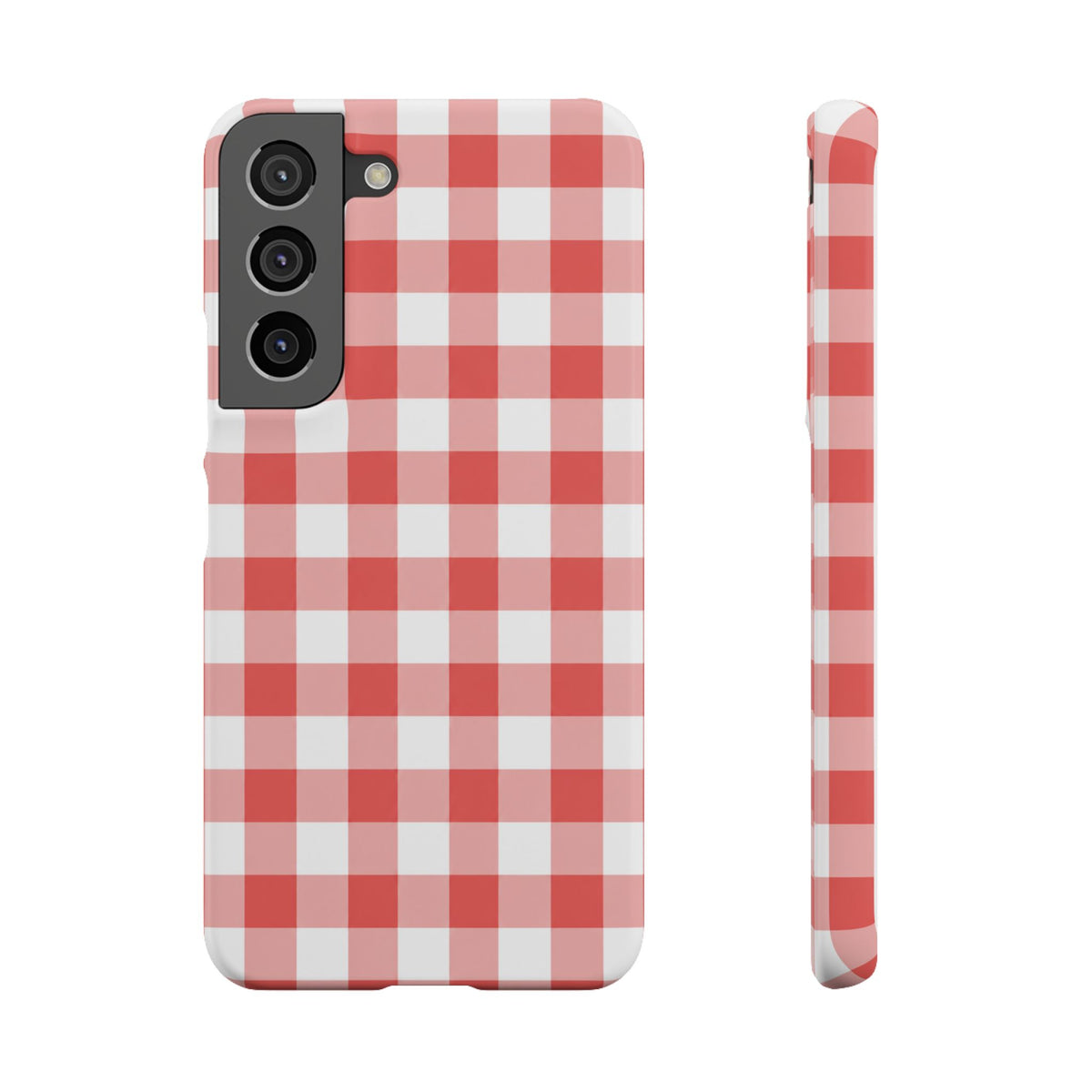 PIROS KOCKÁS SAMSUNG IPHONE TOK