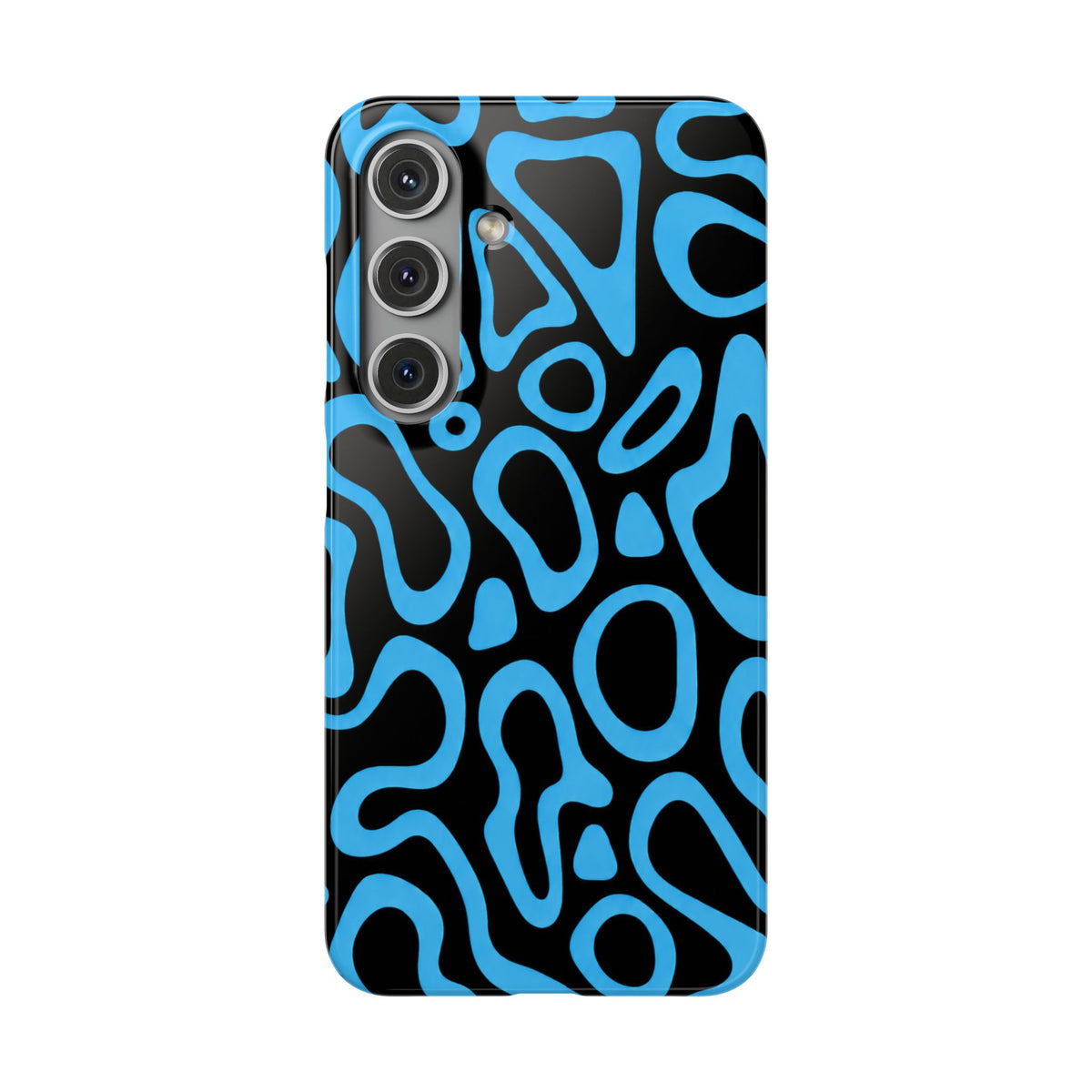KÉK MINTÁS SAMSUNG IPHONE TOK
