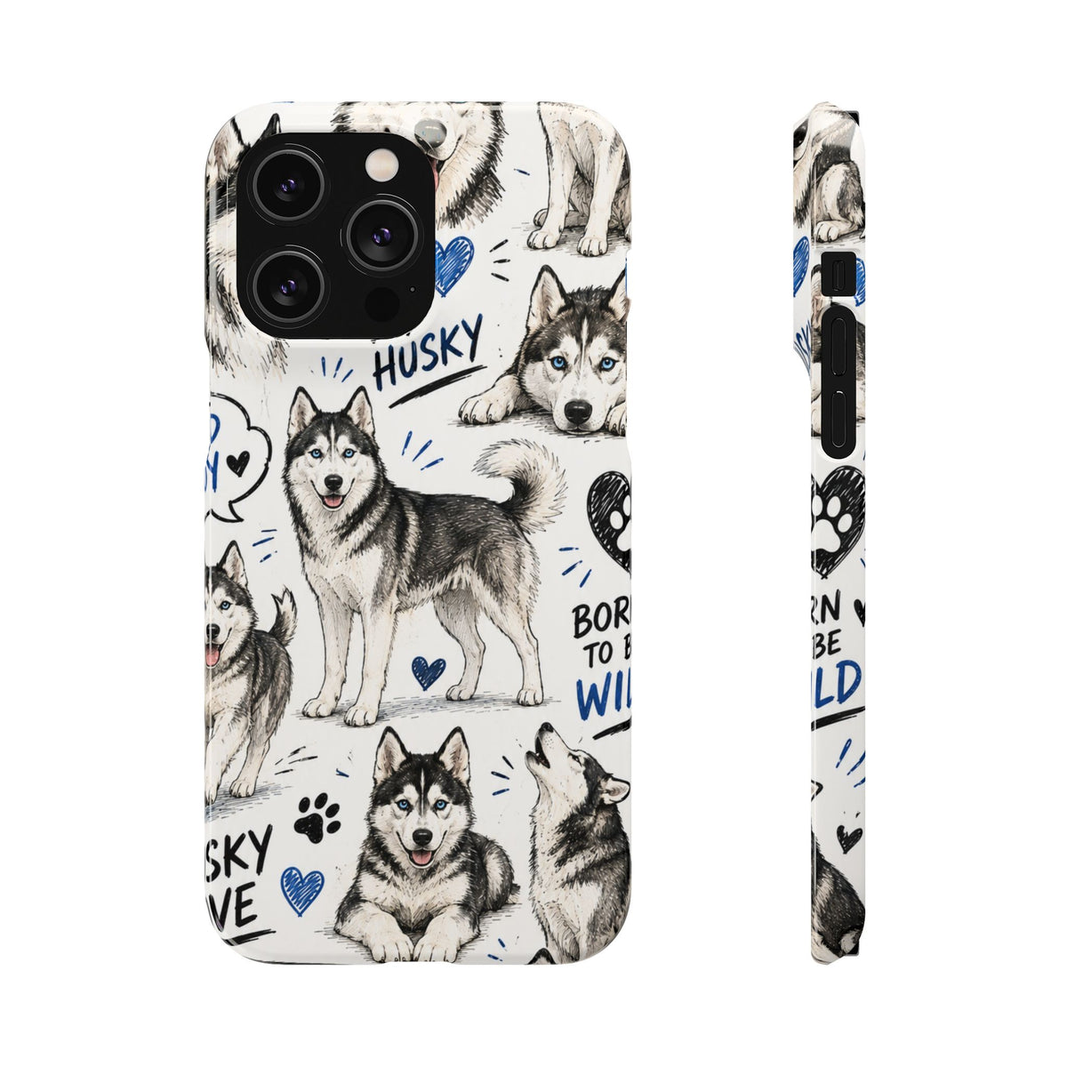 HUSKY MINTÁS IPHONE TOK
