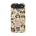 Shih Tzu Phone Case — Cute Dog Pattern Snap Case for Dog Lovers