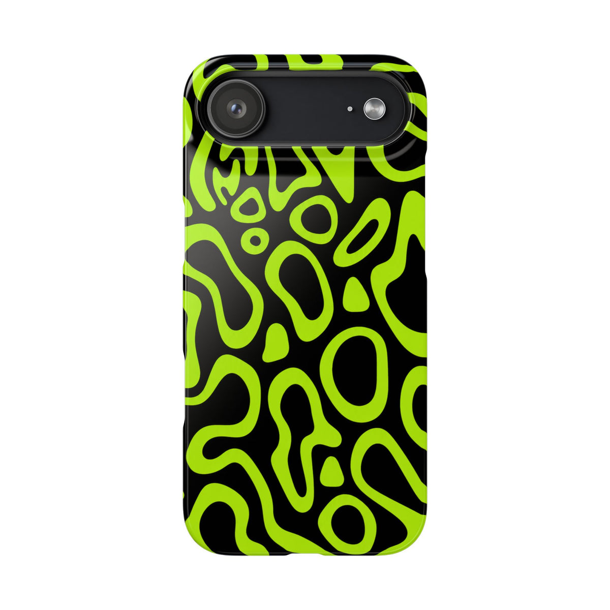 ZÖLD MINTÁS SAMSUNG IPHONE TOK
