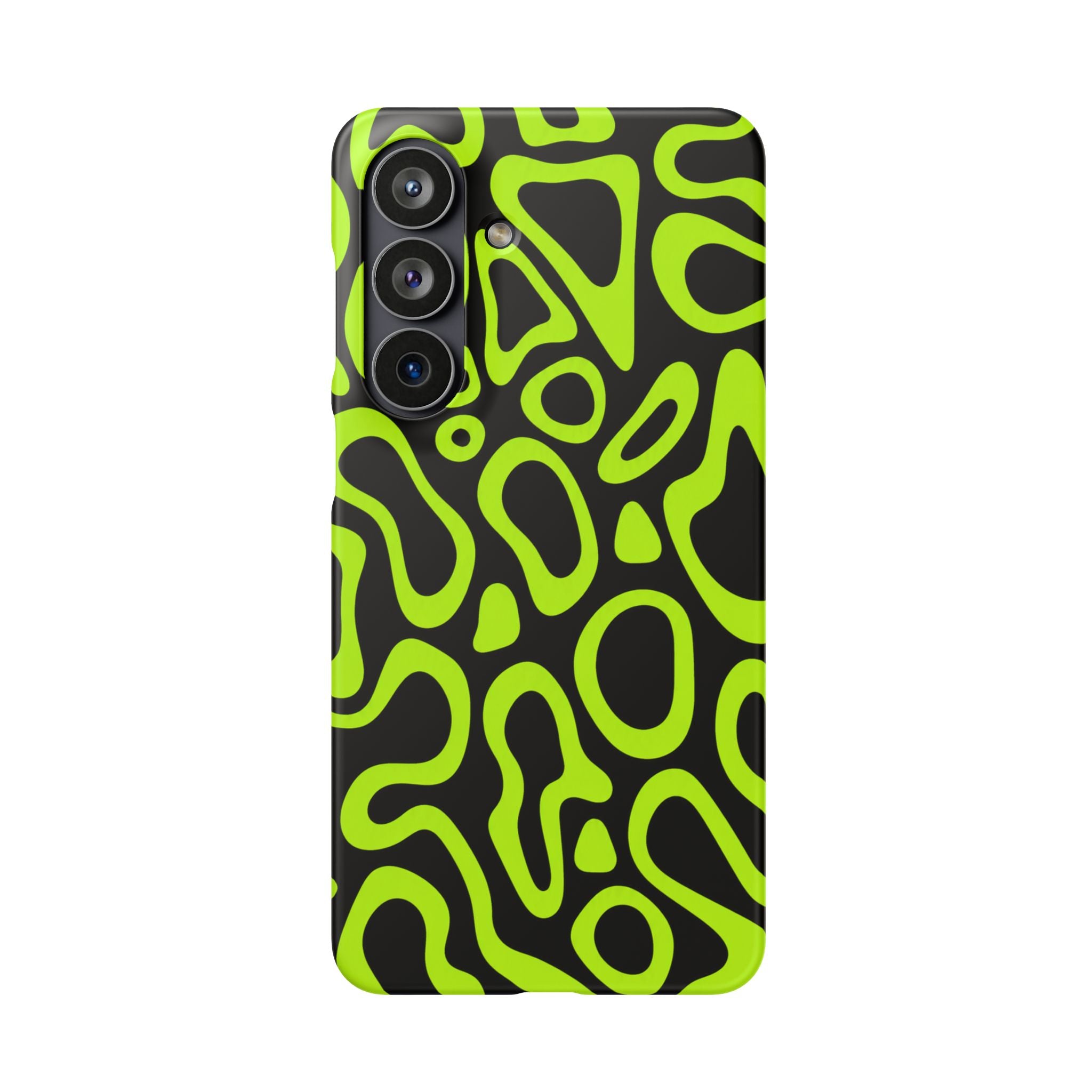 ZÖLD MINTÁS SAMSUNG IPHONE TOK