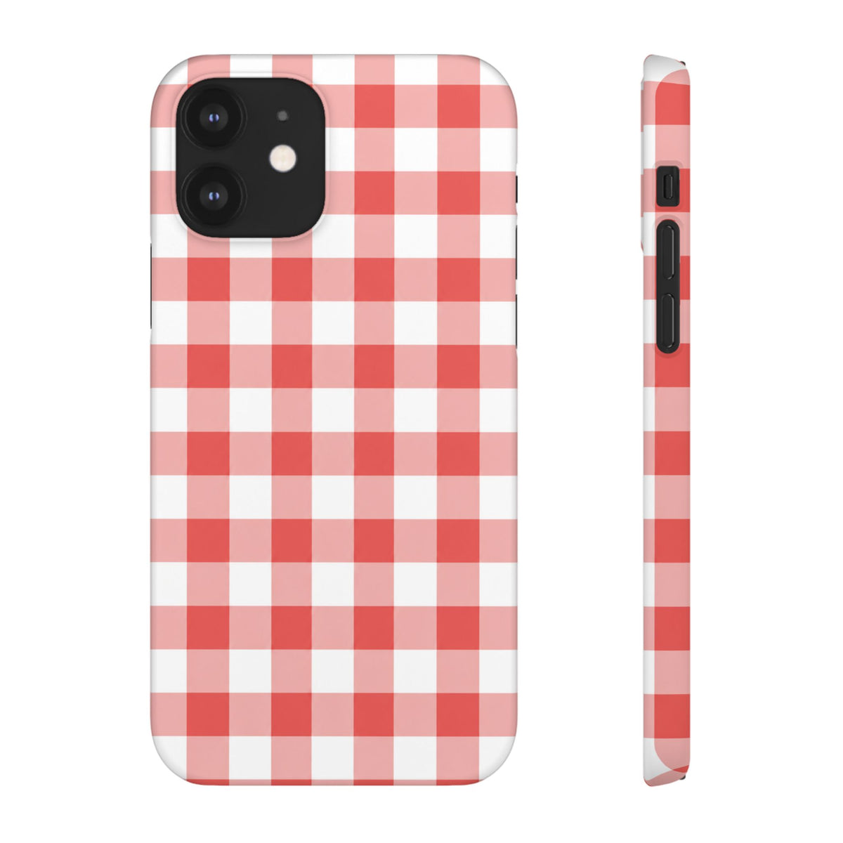 PIROS KOCKÁS SAMSUNG IPHONE TOK