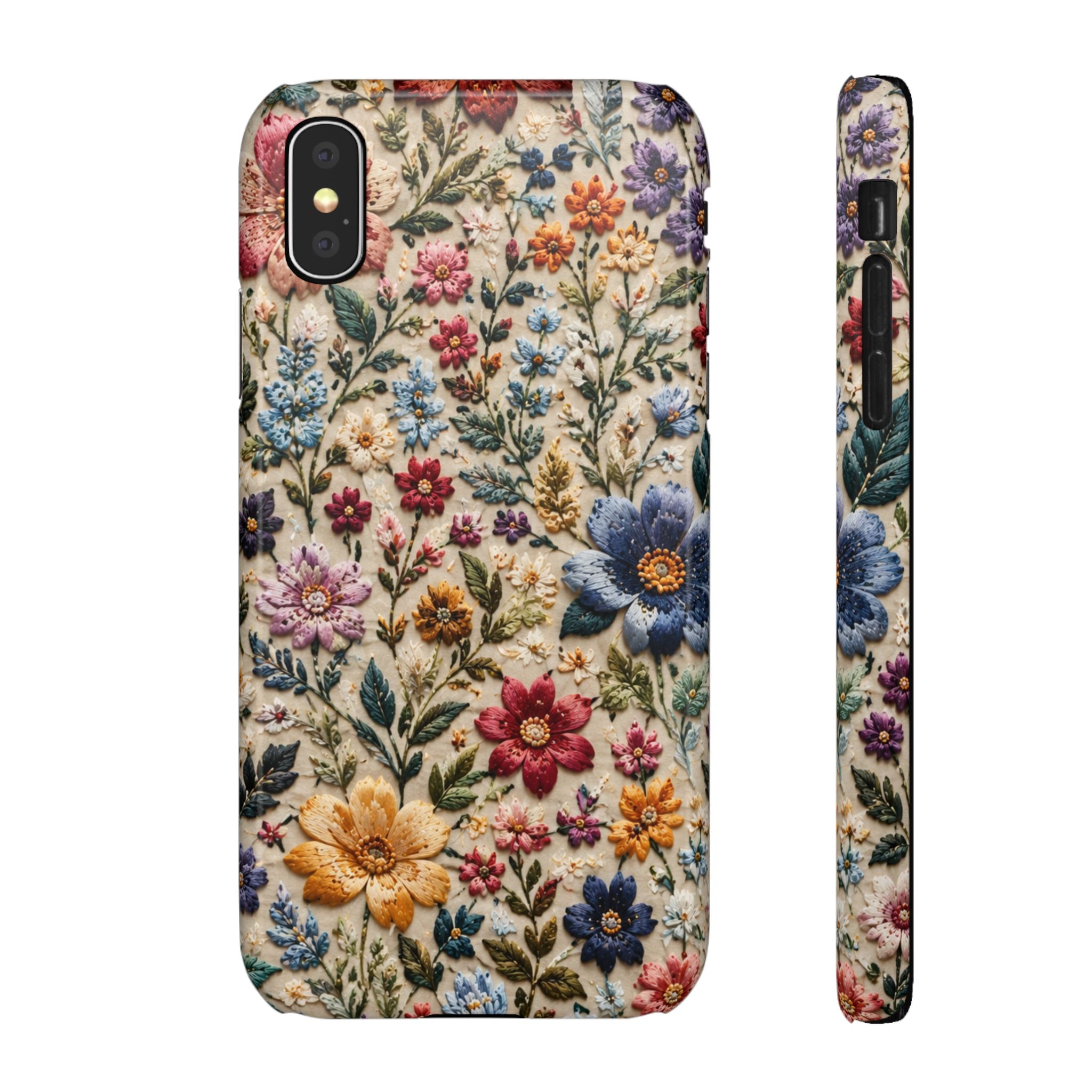 HIMZETT VIRÁGOS IPHONE TOK