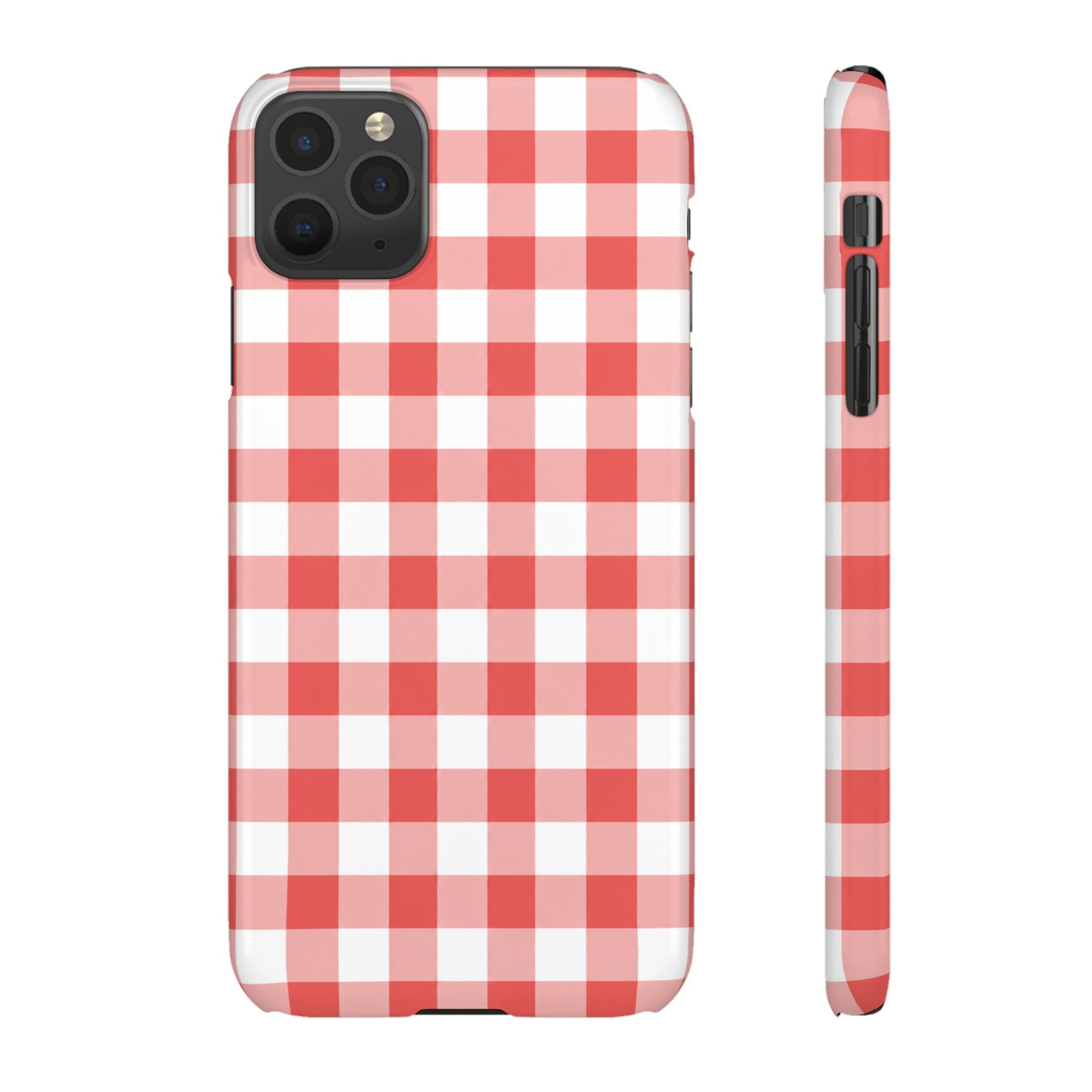 PIROS KOCKÁS SAMSUNG IPHONE TOK