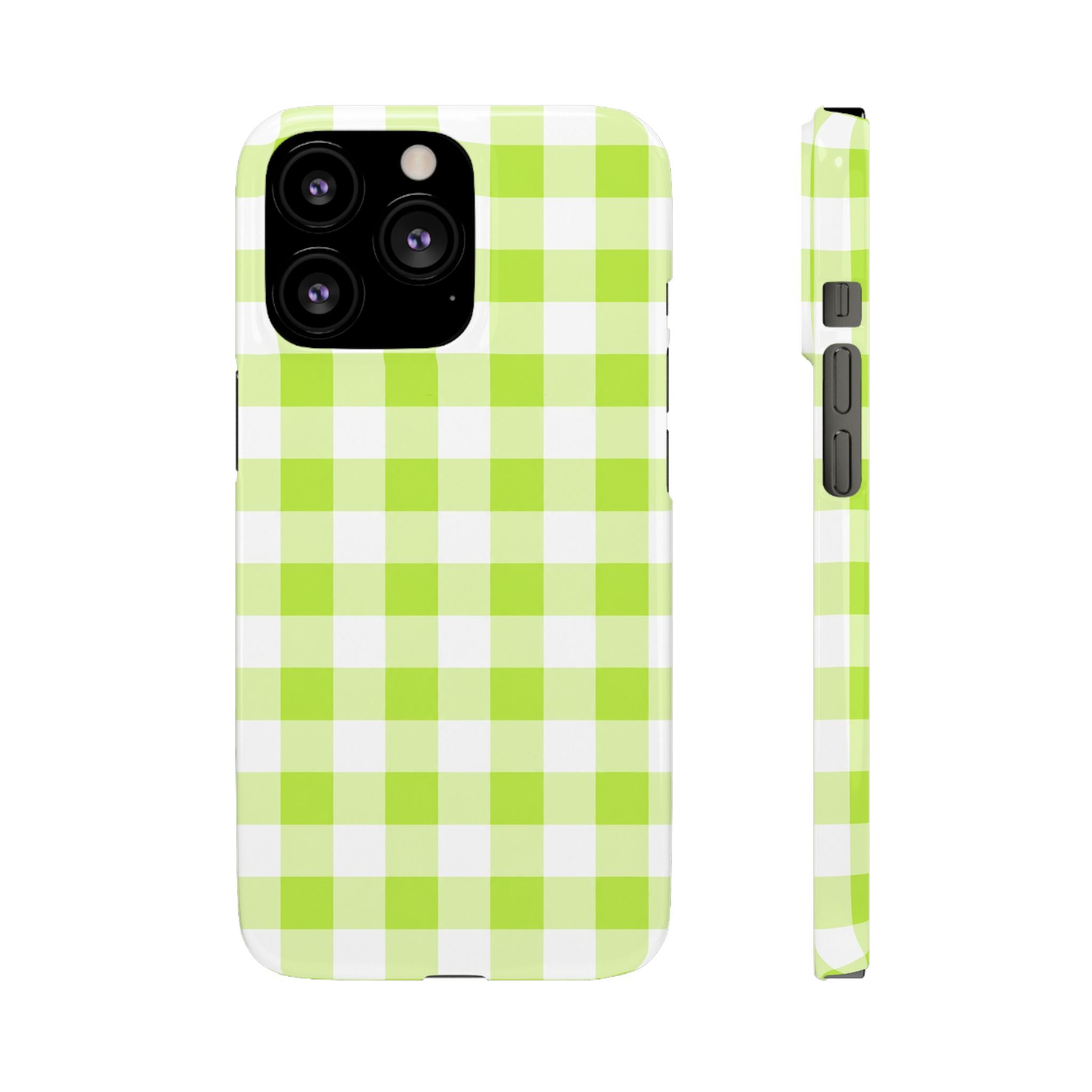 ZÖLD KOCKÁS SAMSUNG IPHONE TOK