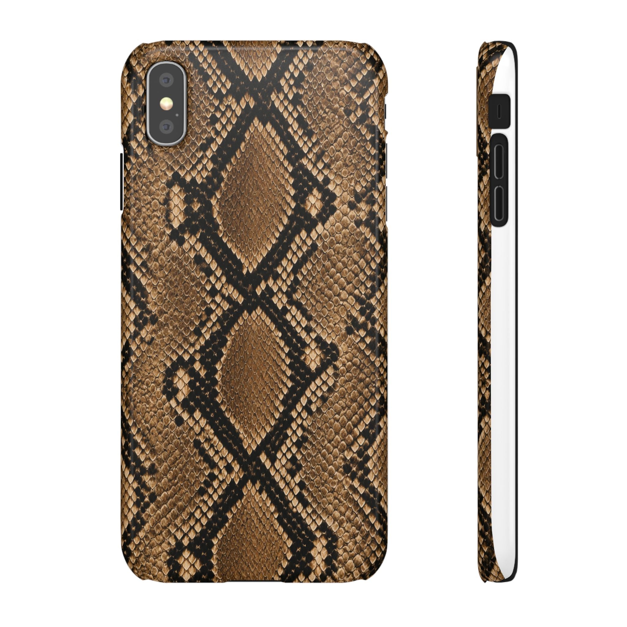 KÍGYÓBŐR MINTÁS IPHONE TOK.