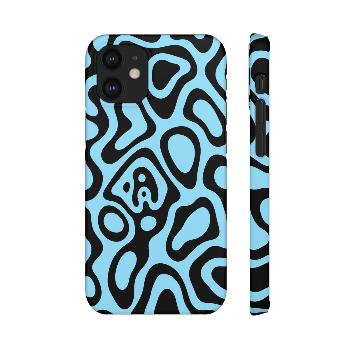 KÉK MINTÁS SAMSUNG IPHONE TOK