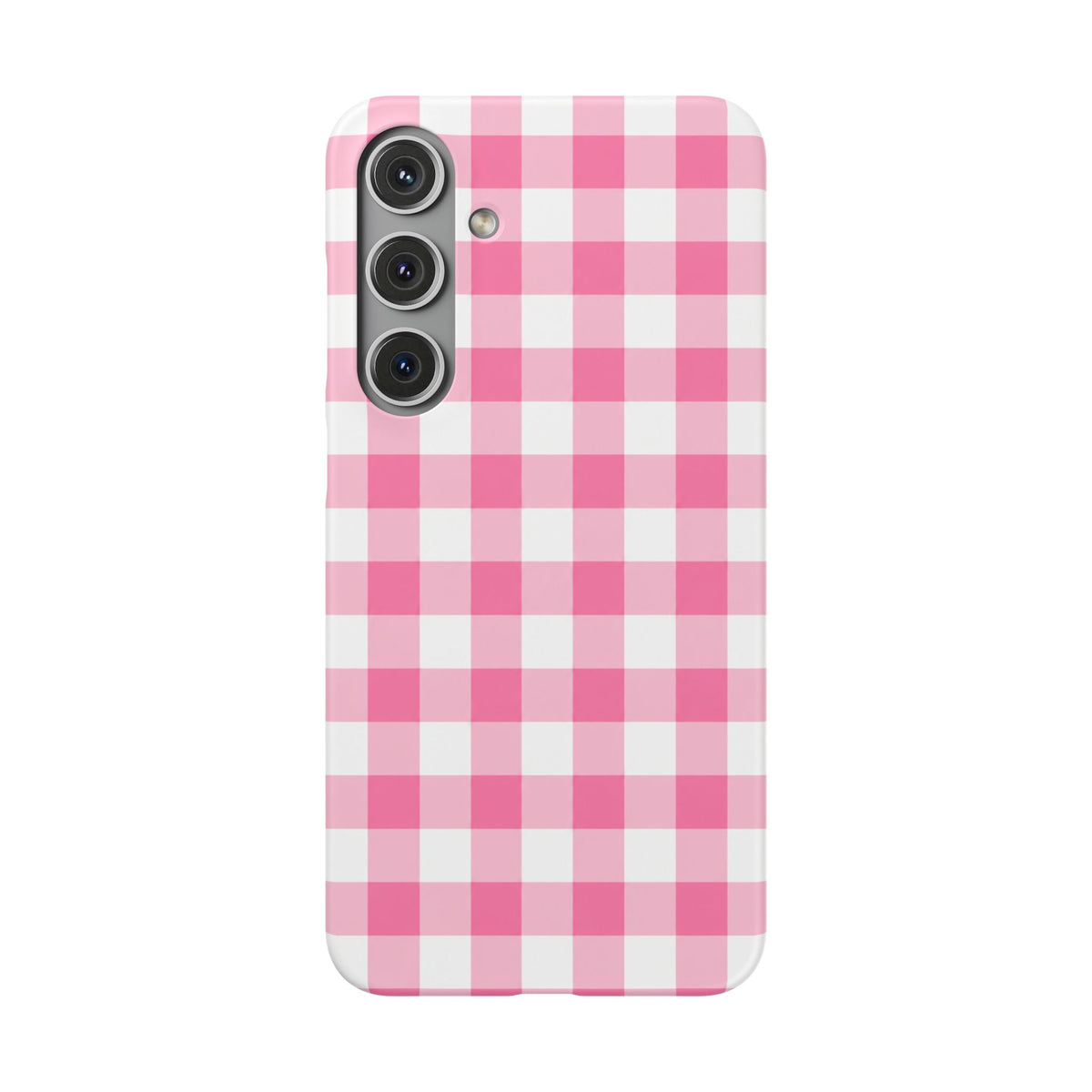 RÓZSASZIN KOCKÁS SAMSUNG IPHONE TOK