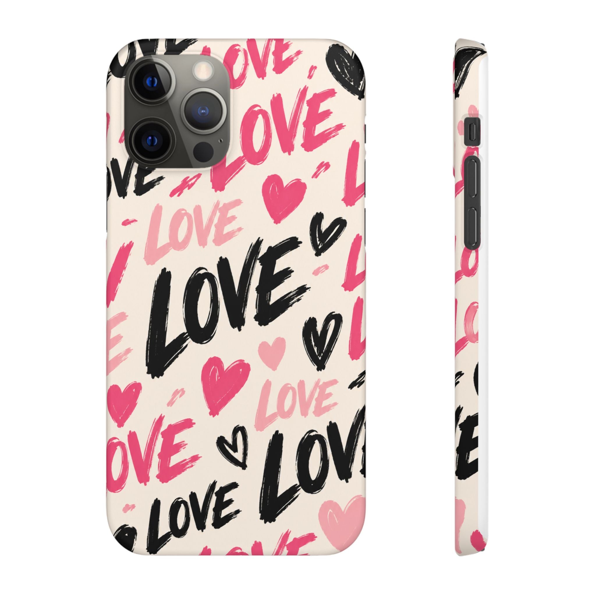 LOVE MINTÁS IPHONE TOK