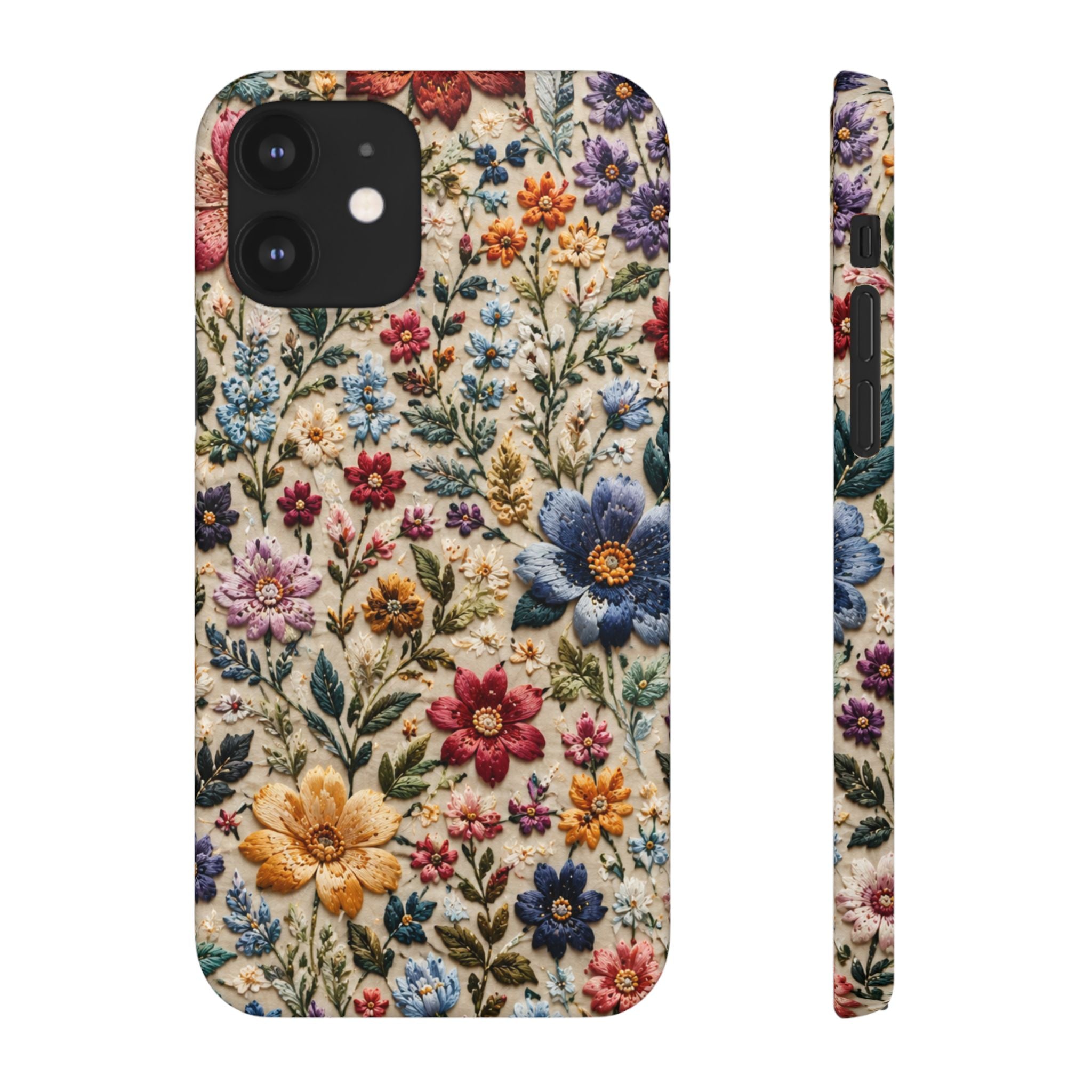 HIMZETT VIRÁGOS IPHONE TOK