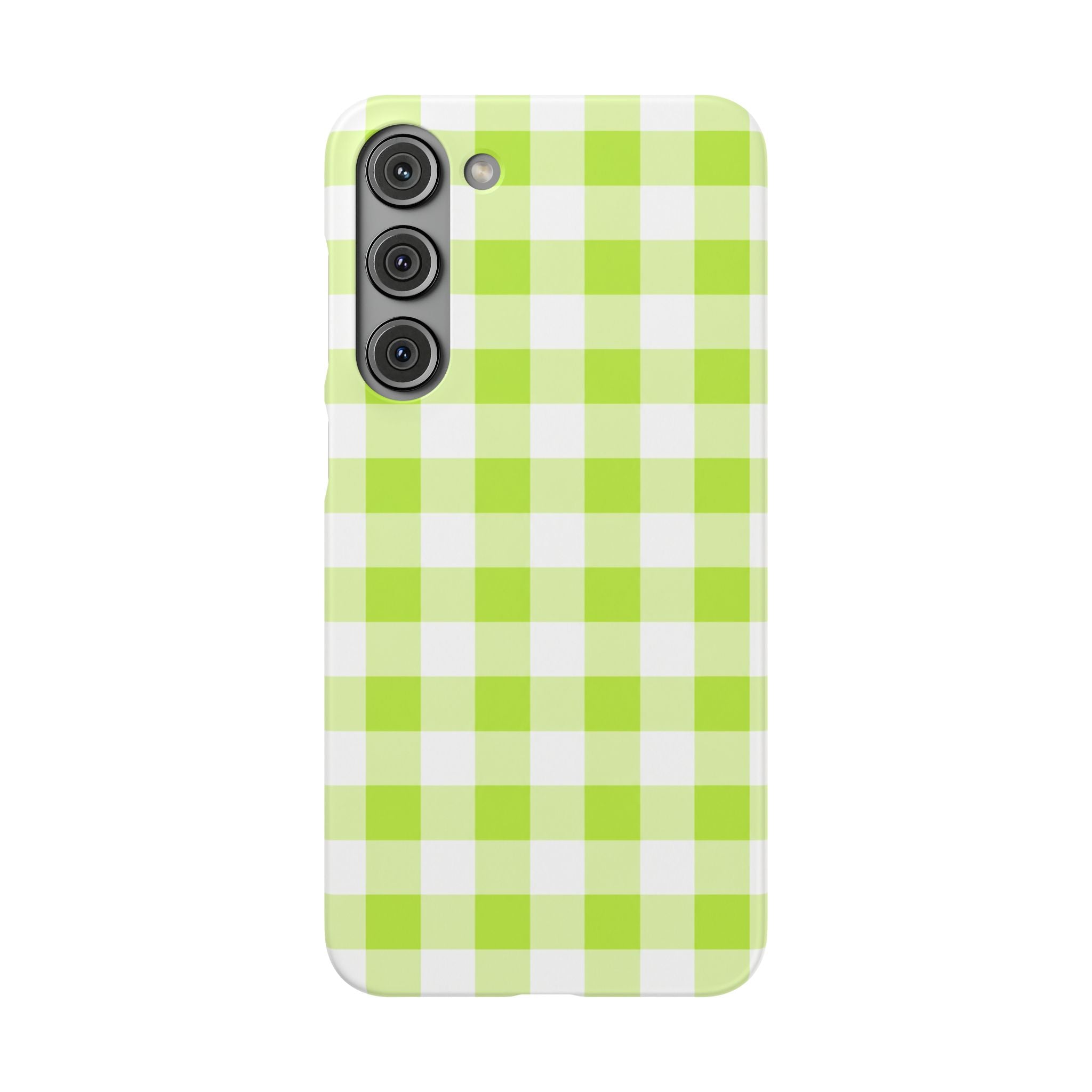 ZÖLD KOCKÁS SAMSUNG IPHONE TOK