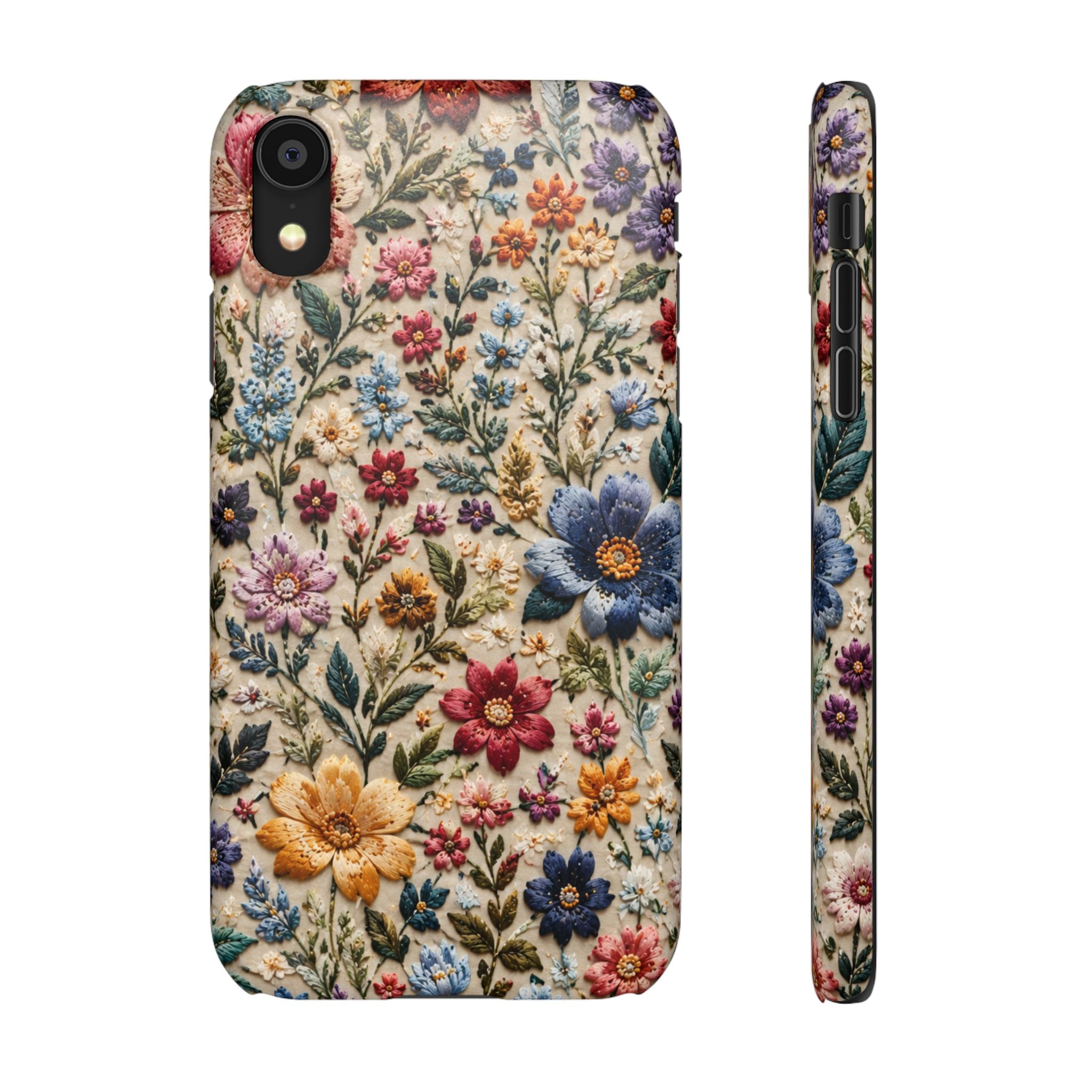 HIMZETT VIRÁGOS IPHONE TOK