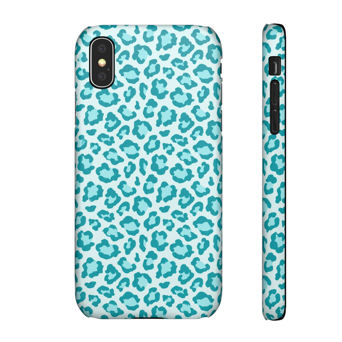 KÉK LEOPÁRDOS SAMSUNG IPHONE TOK