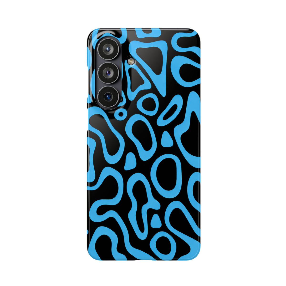KÉK MINTÁS SAMSUNG IPHONE TOK