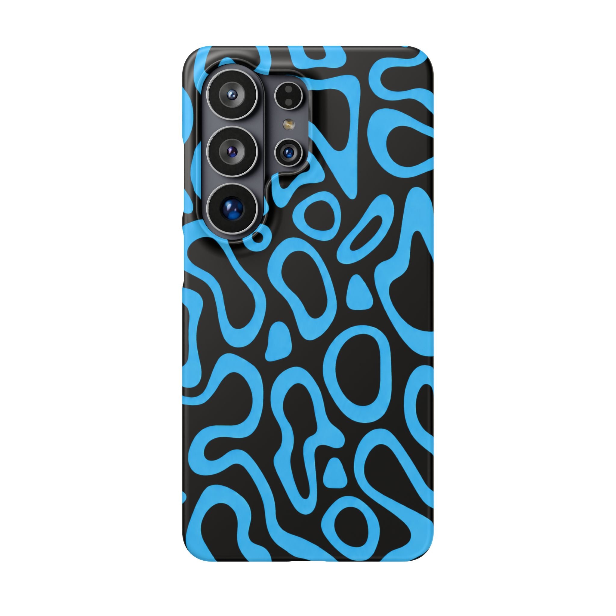 KÉK MINTÁS SAMSUNG IPHONE TOK