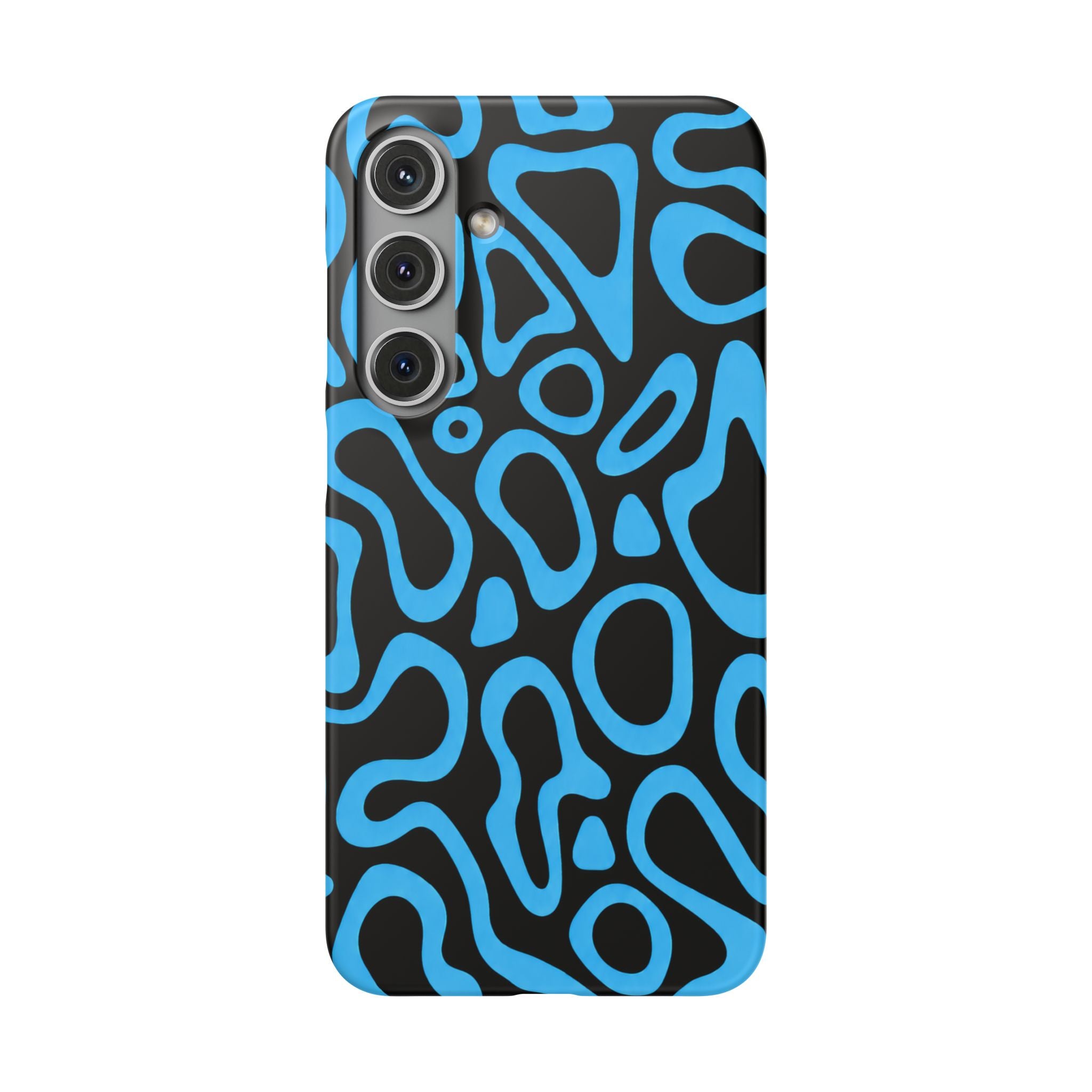 KÉK MINTÁS SAMSUNG IPHONE TOK