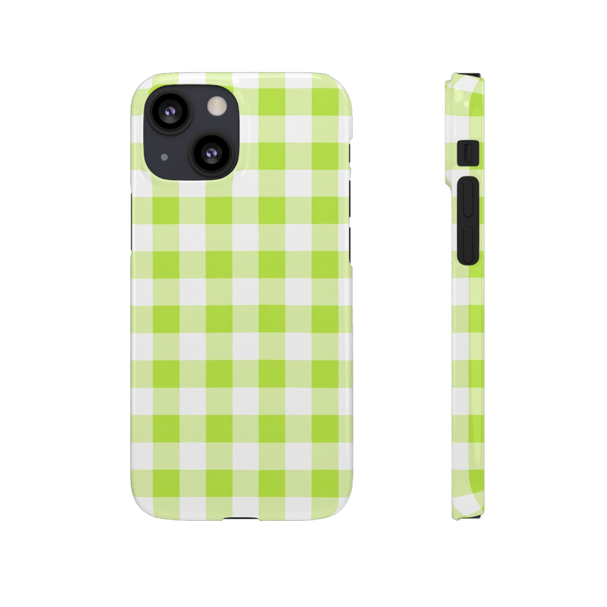 ZÖLD KOCKÁS SAMSUNG IPHONE TOK