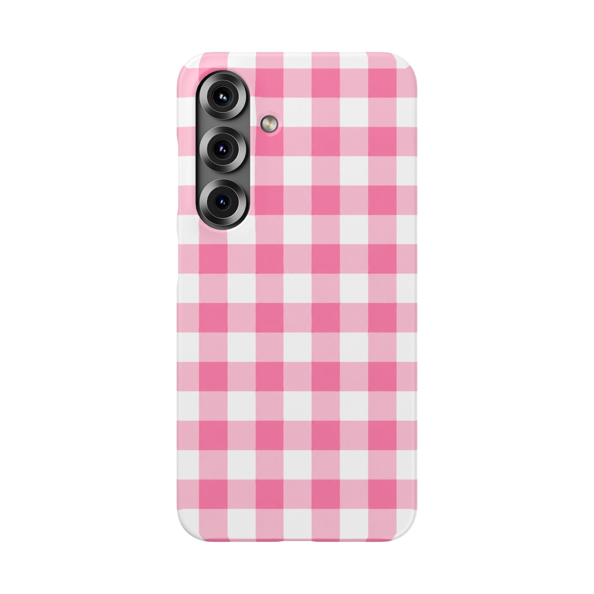 RÓZSASZIN KOCKÁS SAMSUNG IPHONE TOK
