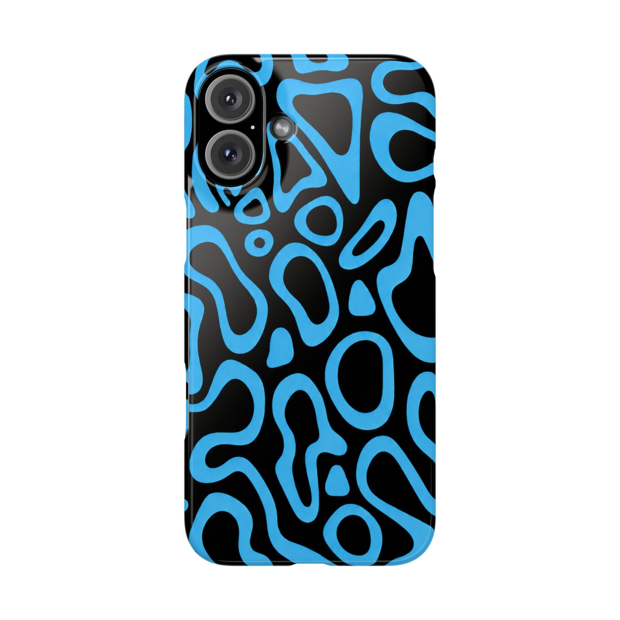 KÉK MINTÁS SAMSUNG IPHONE TOK